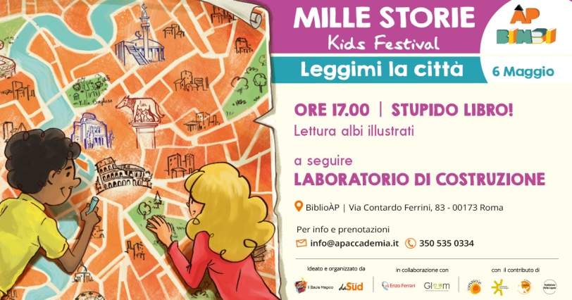 LEGGIMI LA CITTÀ / Mille Storie – Kids Festival #day1