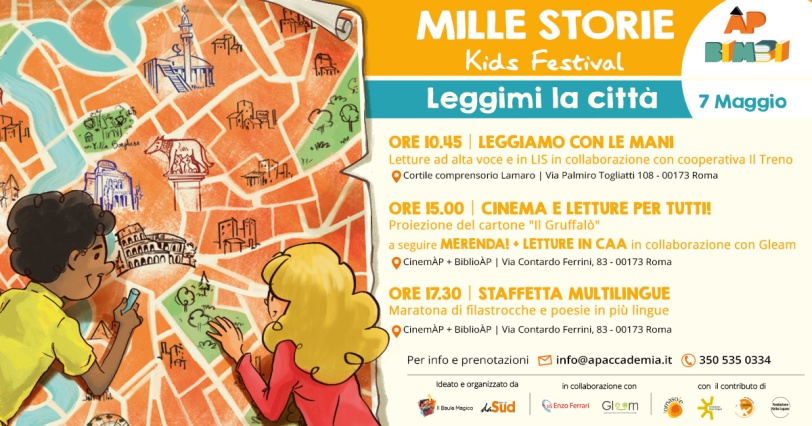 LEGGIMI LA CITTÀ / Mille Storie – Kids Festival #day2