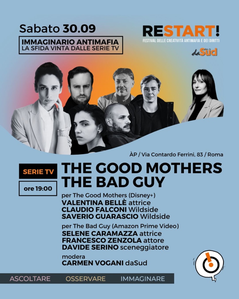 Restart Festival 2023 – Day 2 – Immaginario antimafia e serie tv